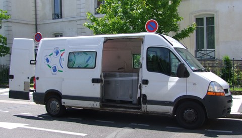 Camion de la société SEPUR